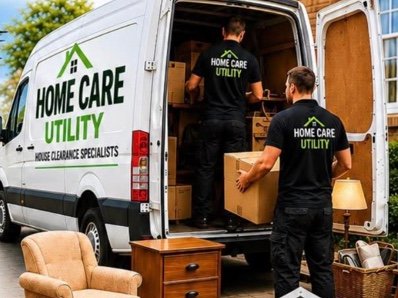 Home Care Utility team loading a house clearance van